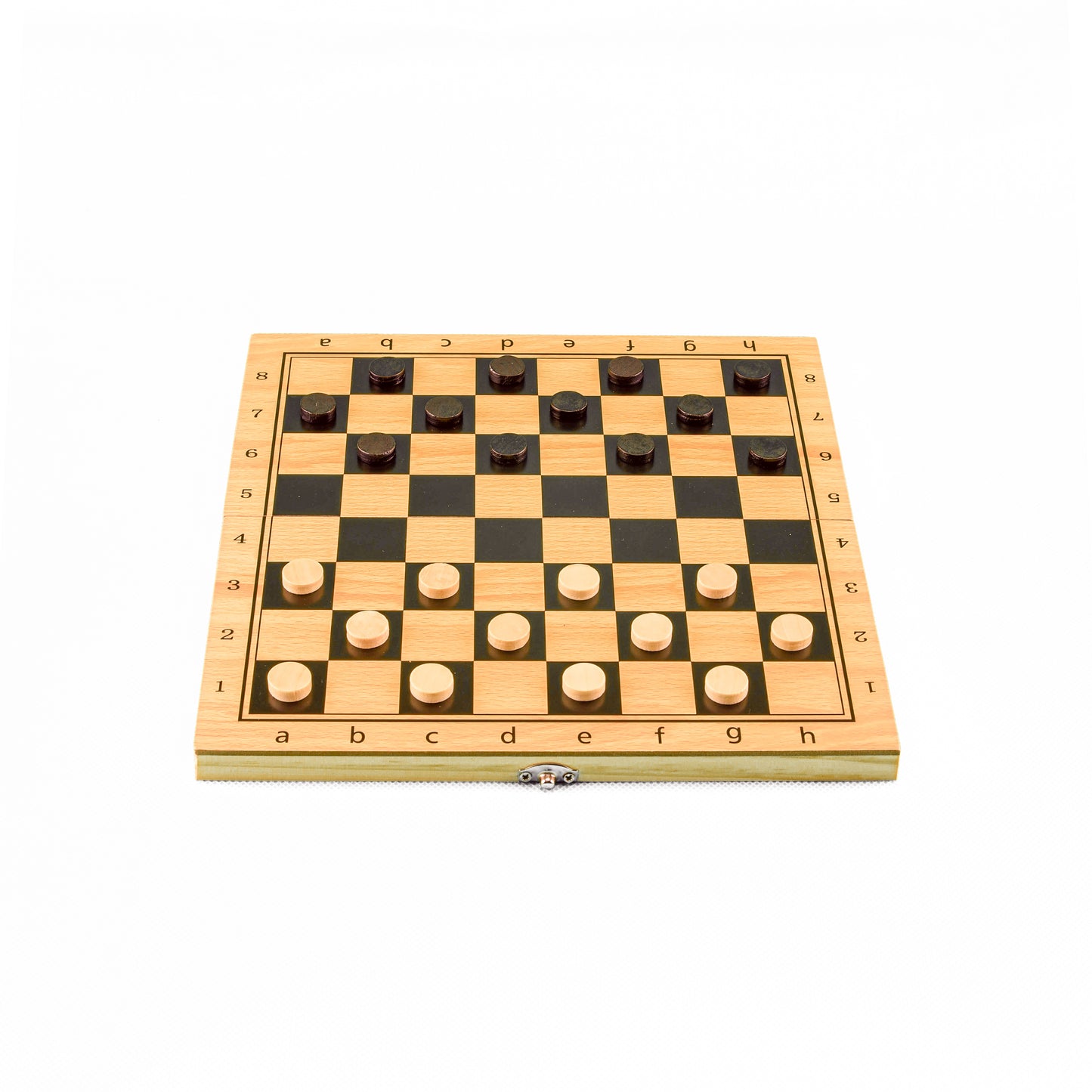 Tablero de Ajedrez 3 en 1, Damas y Backgammon