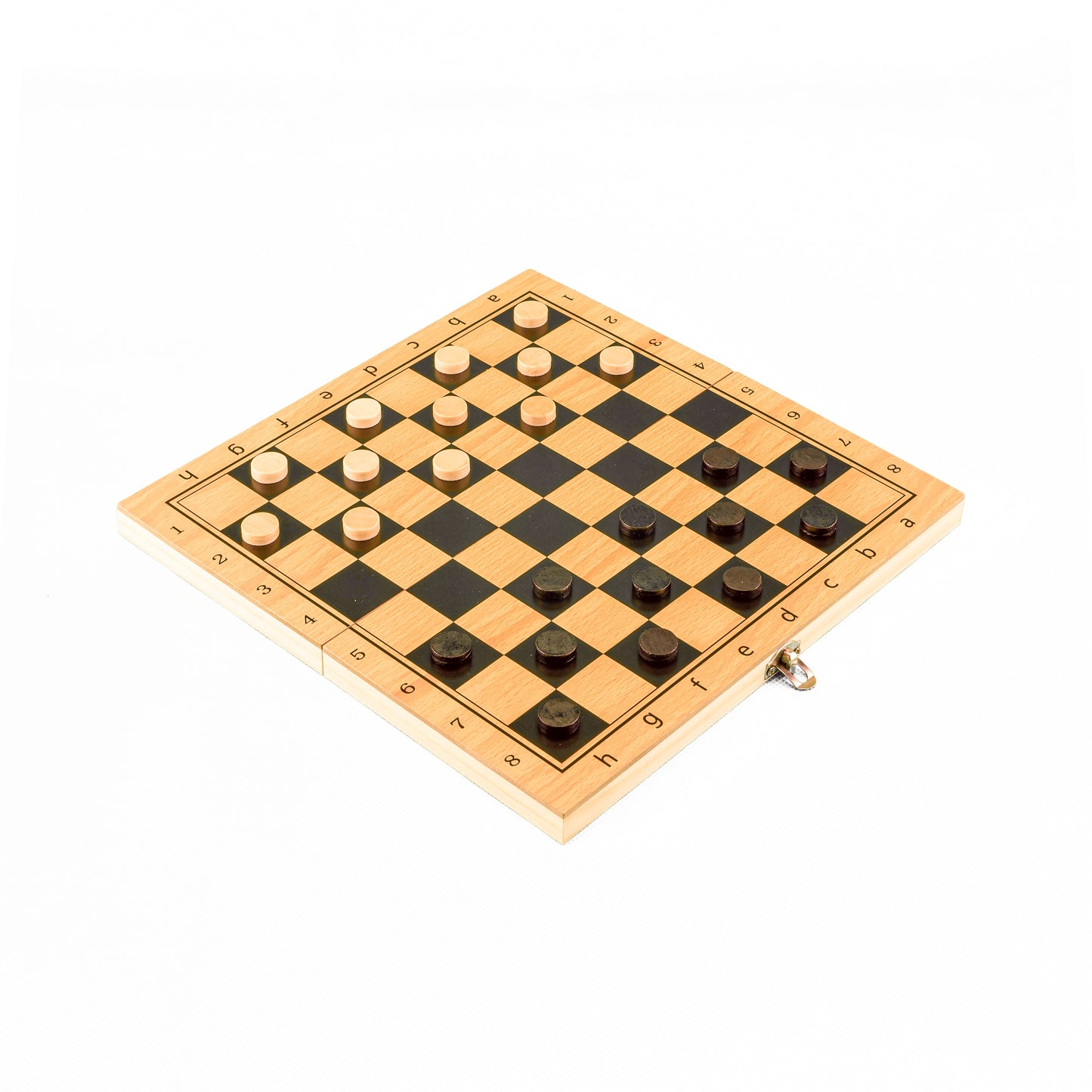 Tablero de Ajedrez 3 en 1, Damas y Backgammon