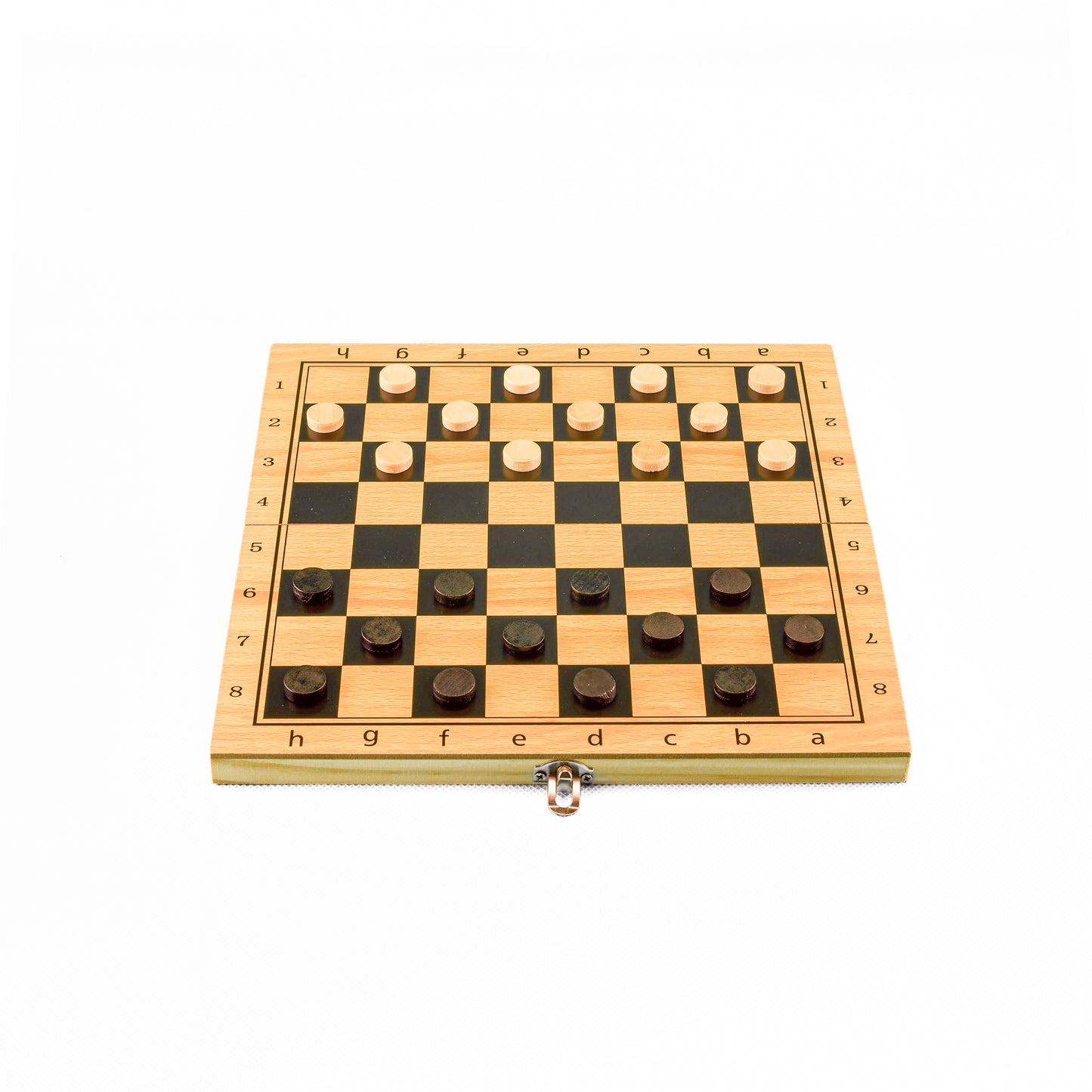 Tablero de Ajedrez 3 en 1, Damas y Backgammon