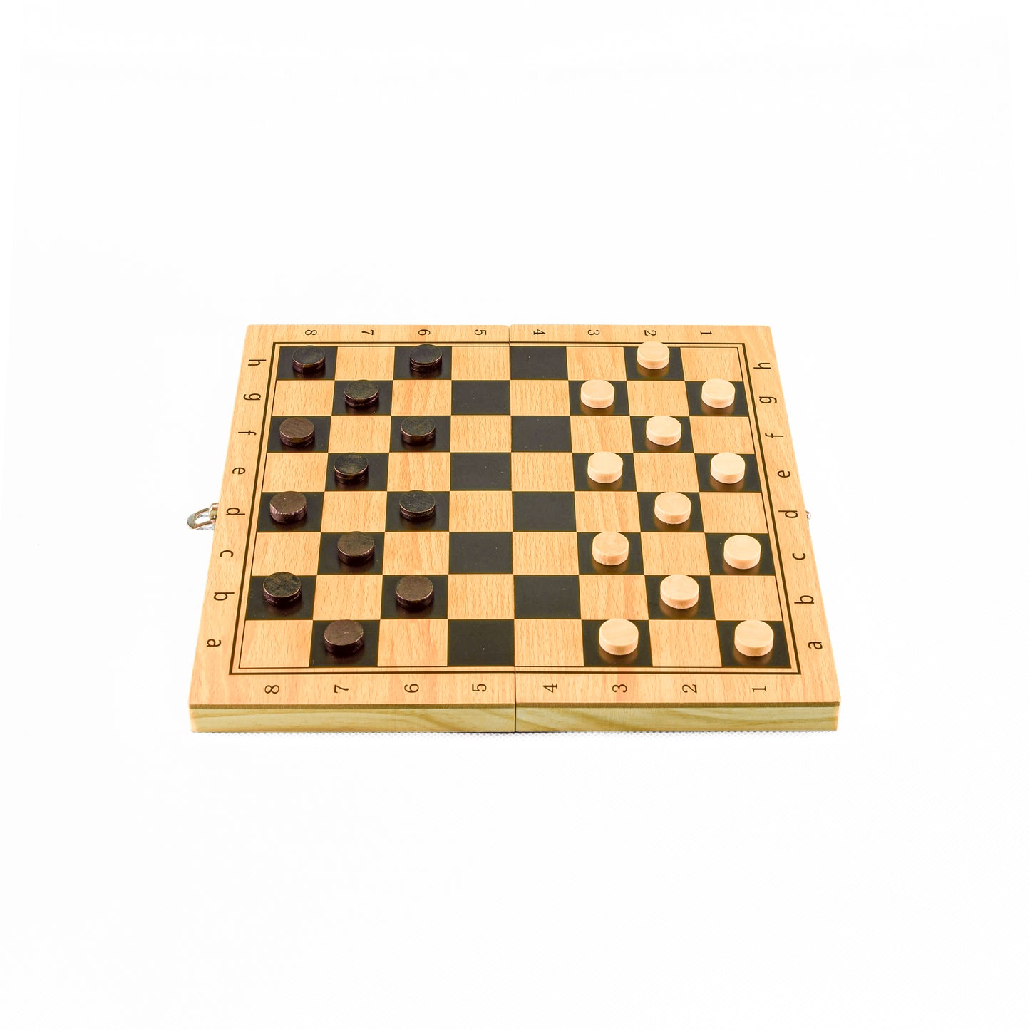 Tablero de Ajedrez 3 en 1, Damas y Backgammon