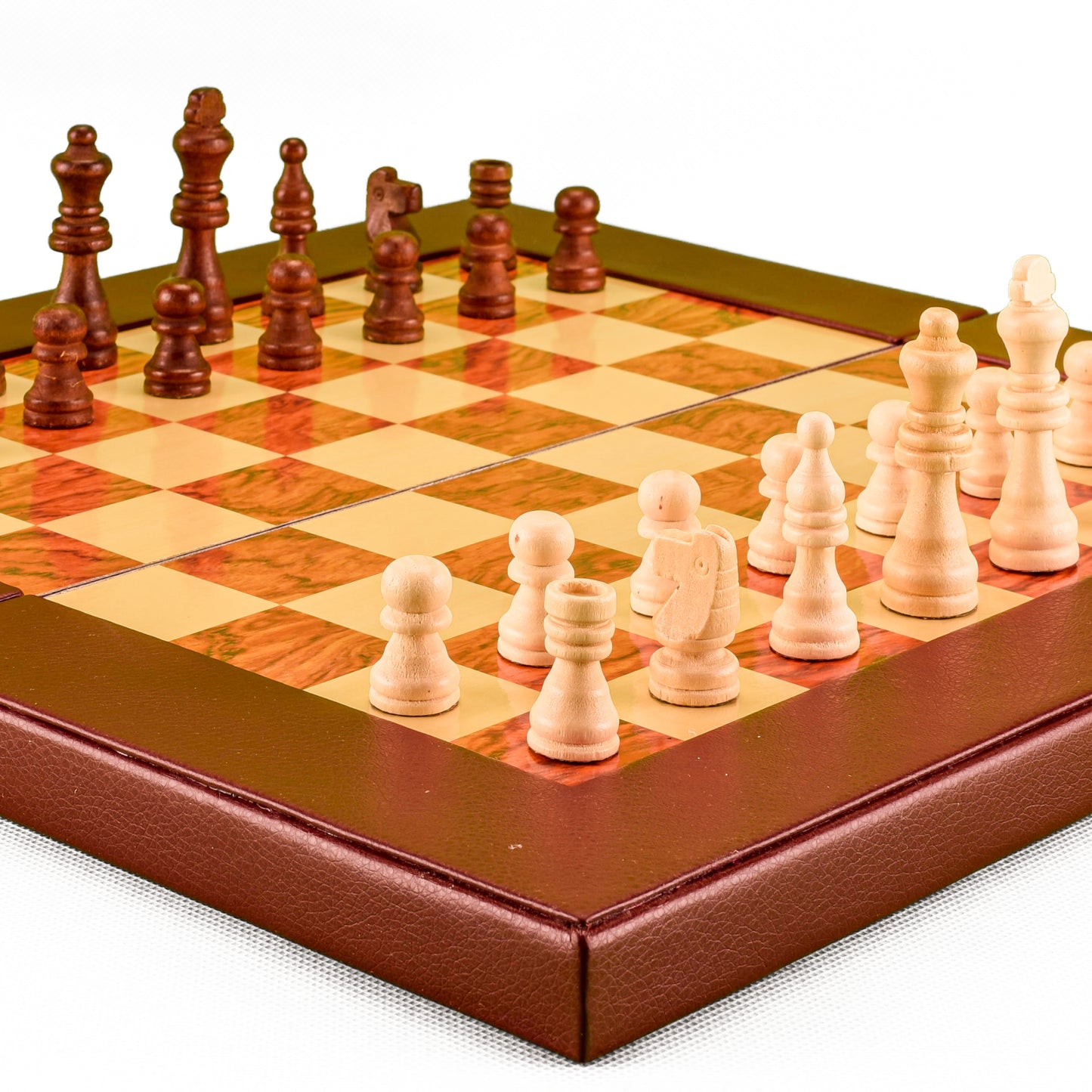 Ajedrez de Madera Grande con Estuche