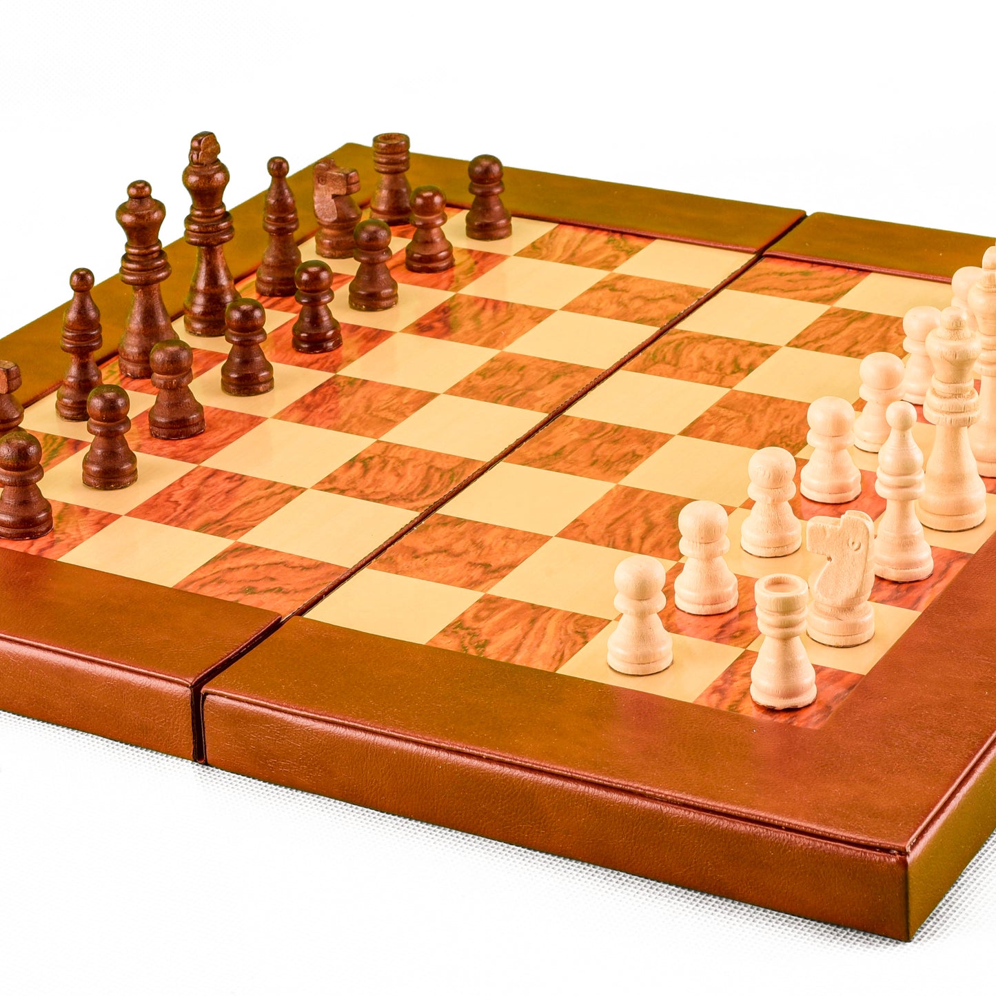 Ajedrez de Madera Grande con Estuche