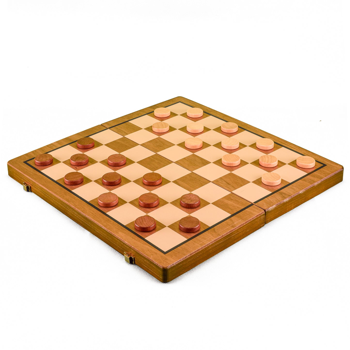 Set de Ajedrez y Damas Magnetico Tradicional Plegable