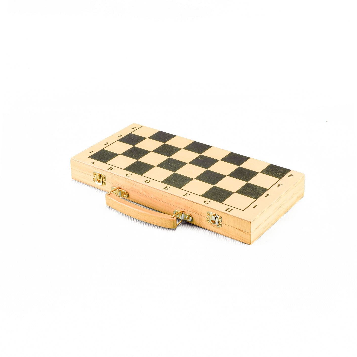 Tablero de Ajedrez Portátil de Madera