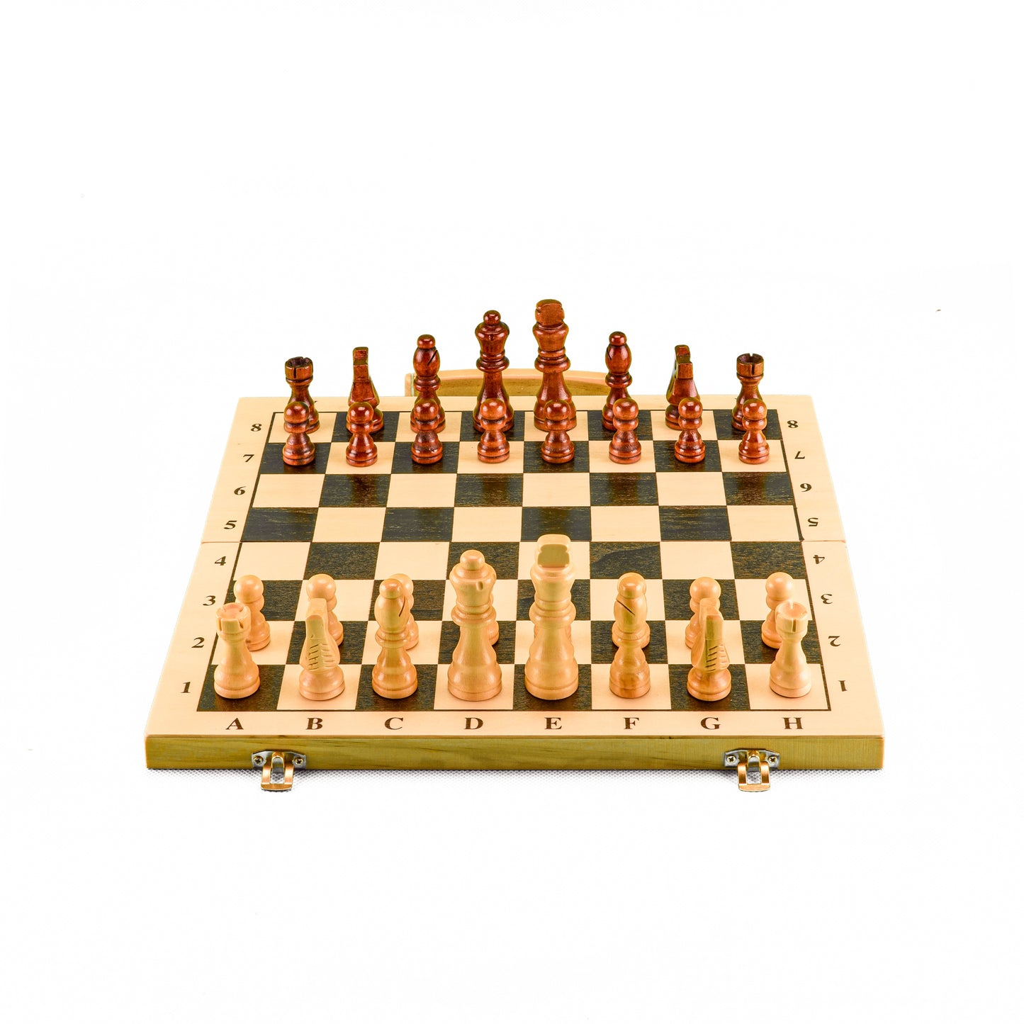 Tablero de Ajedrez Portátil de Madera