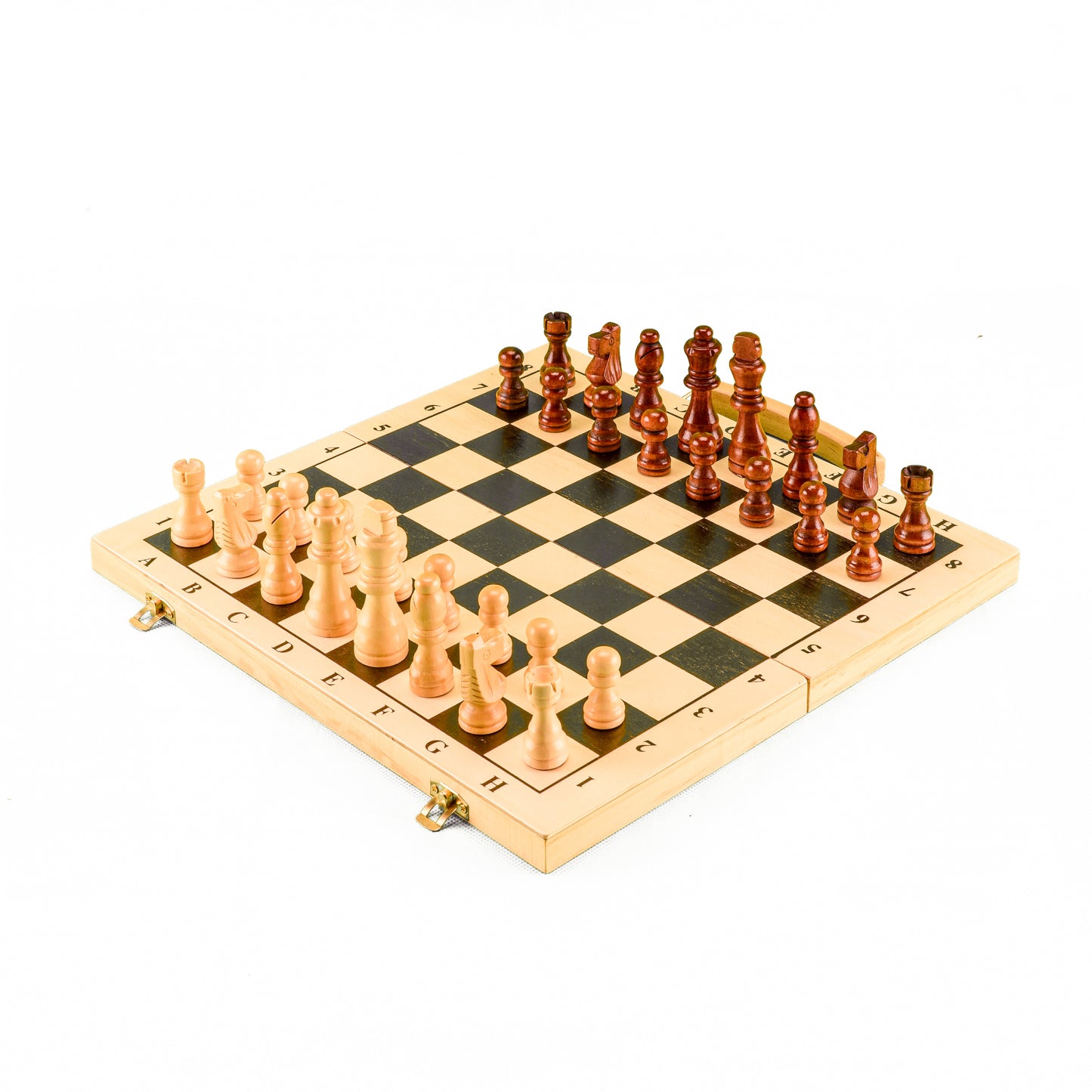 Tablero de Ajedrez Portátil de Madera
