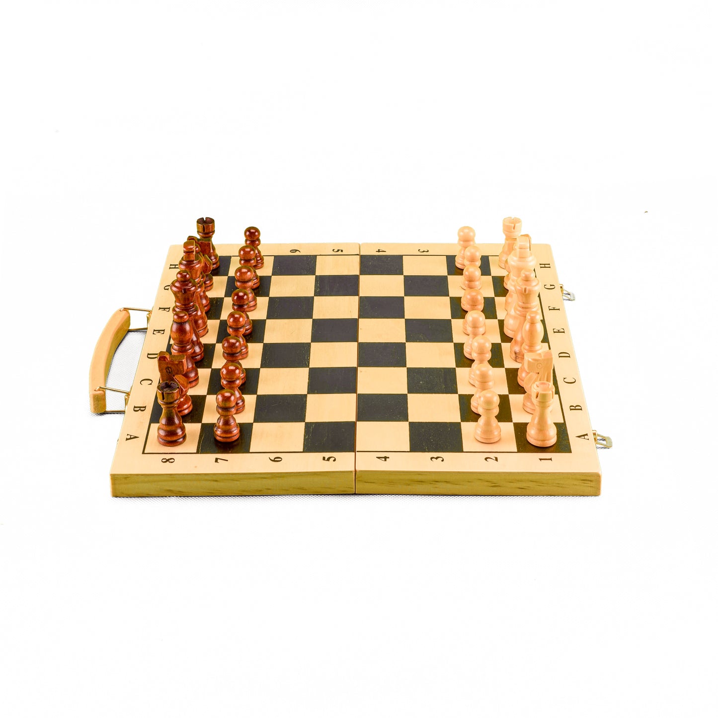 Tablero de Ajedrez Portátil de Madera