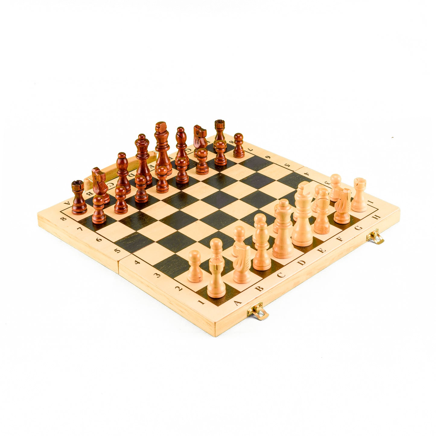 Tablero de Ajedrez Portátil de Madera