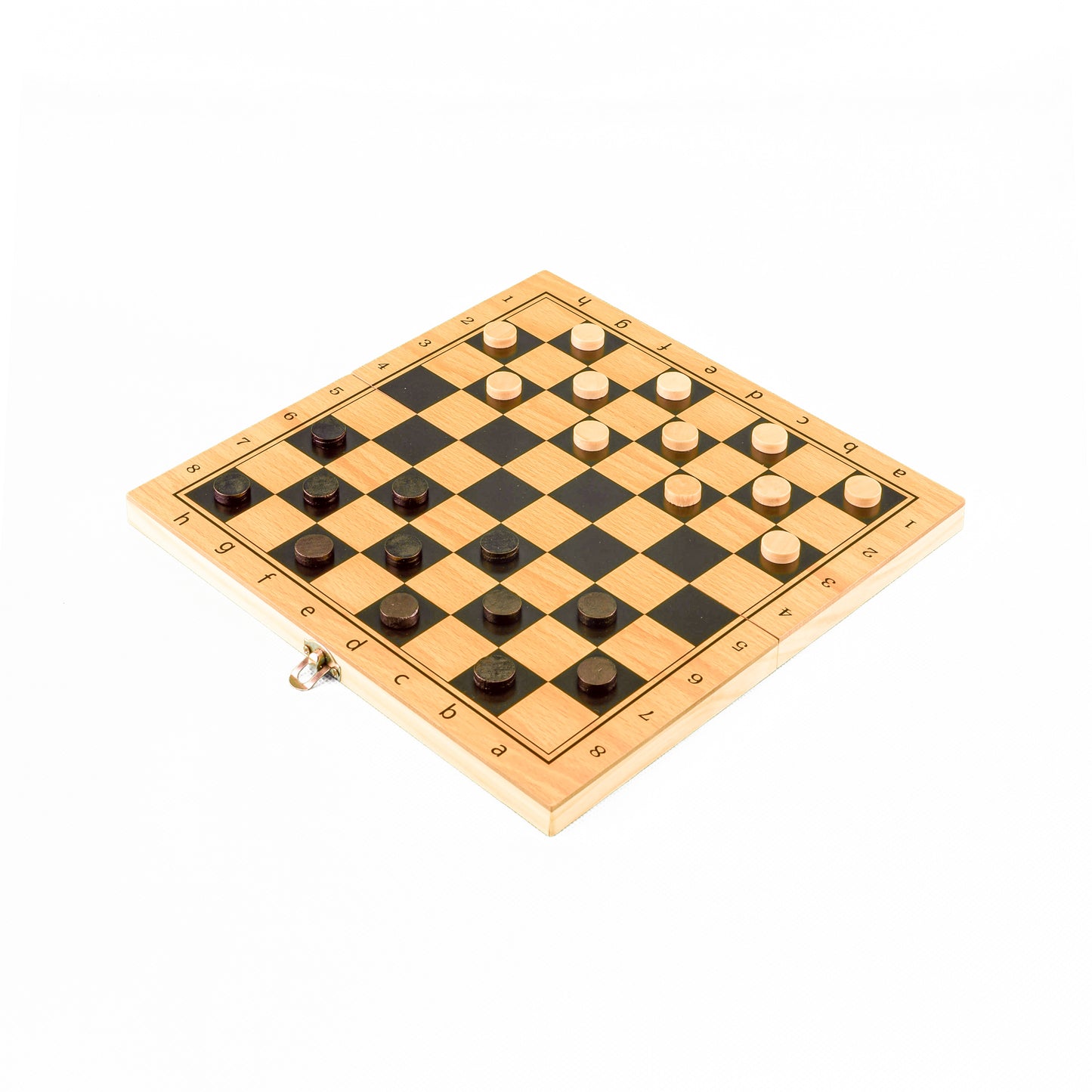 Tablero de Ajedrez 3 en 1, Damas y Backgammon